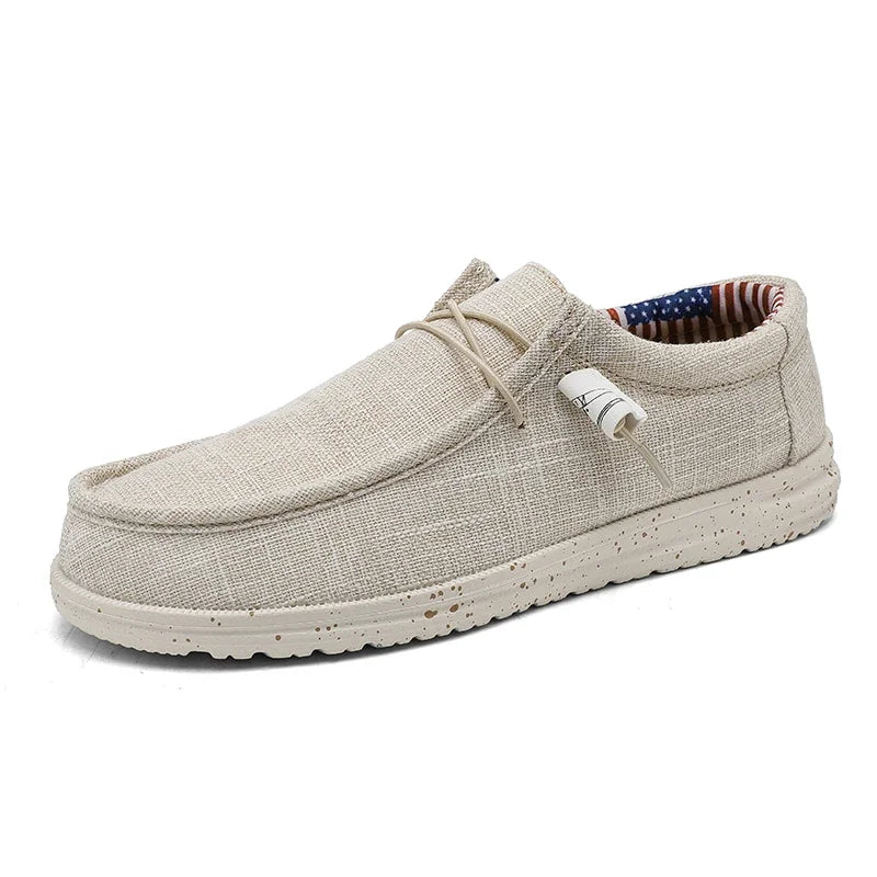 Men's Slip on Canvas Loafers