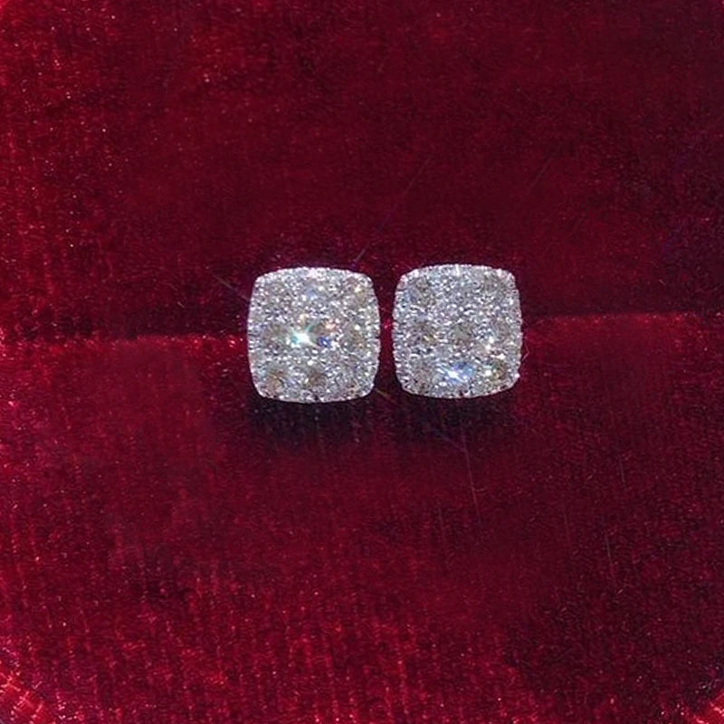 Women's Simple Square-Shaped Stud Earrings