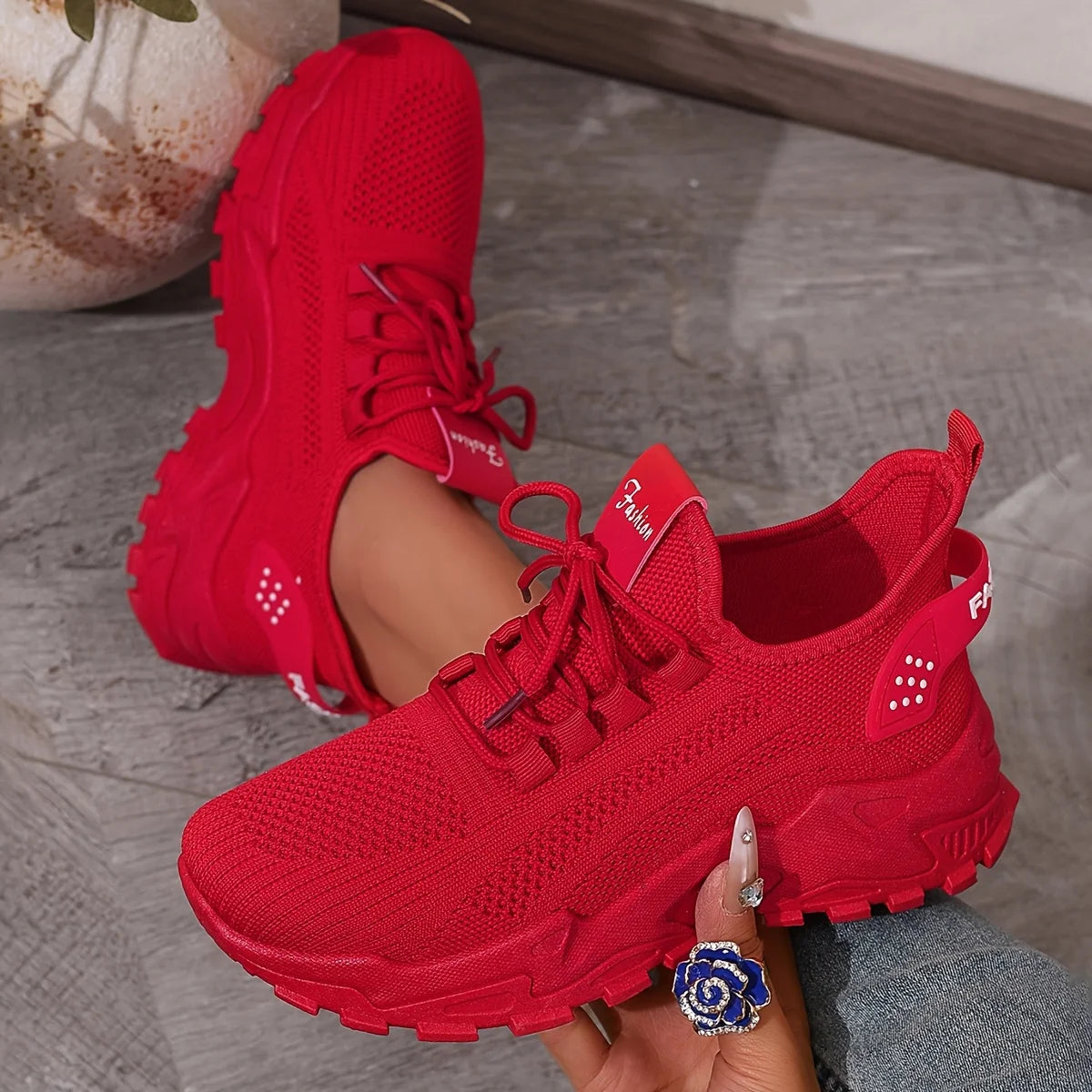 Women's Sneakers Breathable Lace-up