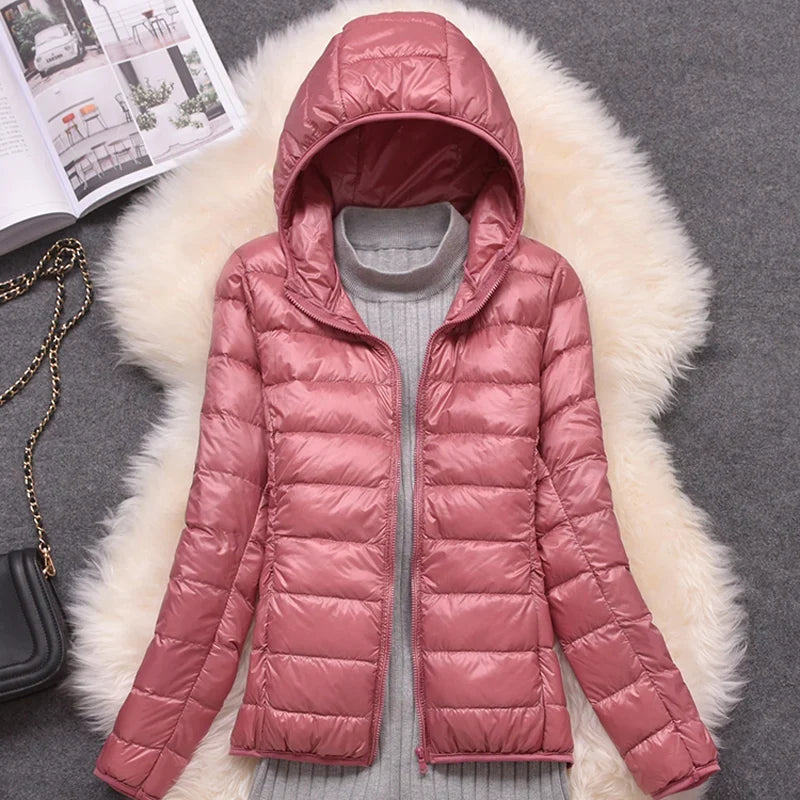 Women Puffer Jacket 15 Colors Plus Size 5XL 6XL 7XL 2025