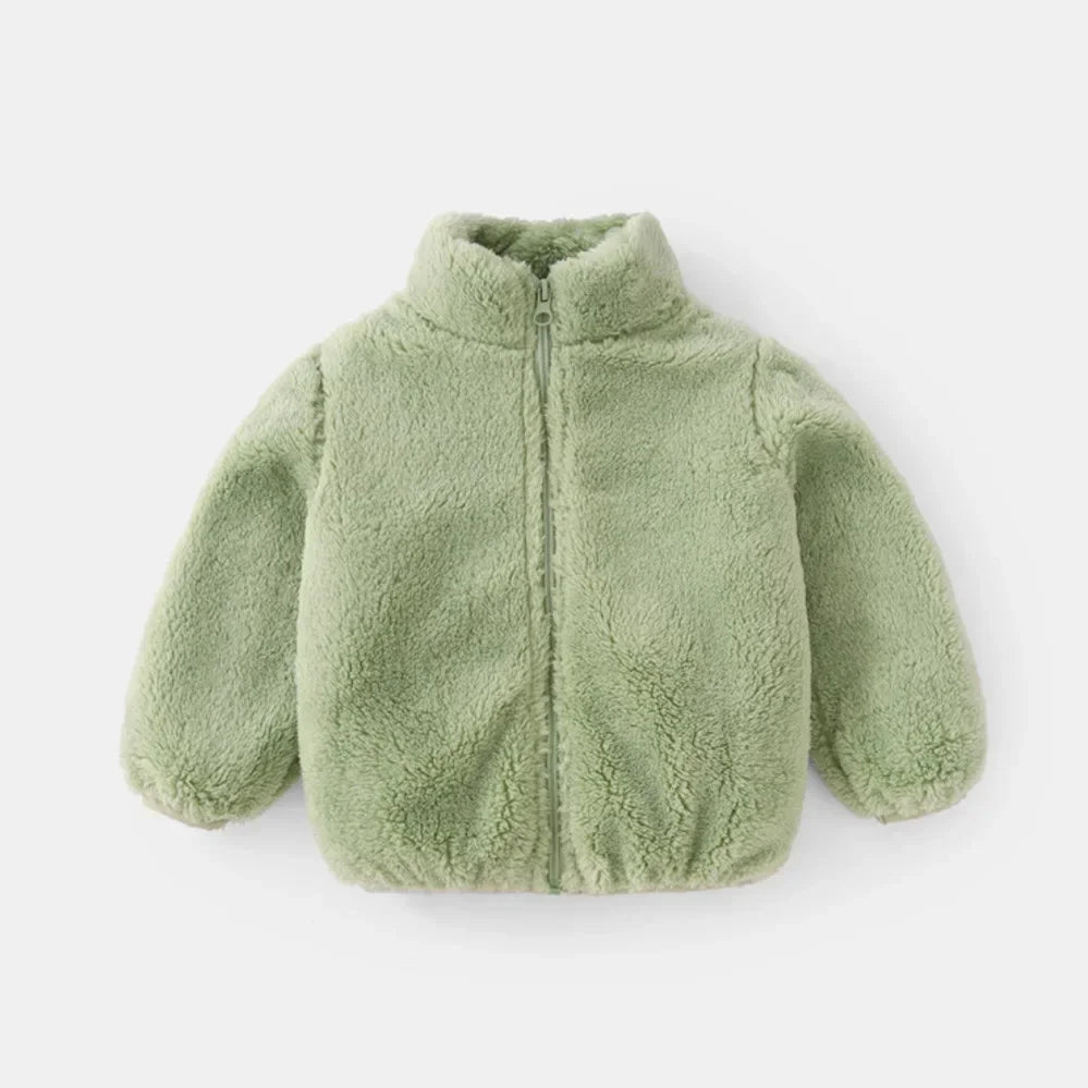 Kids Winter Coat – Warm Fleece Jacket