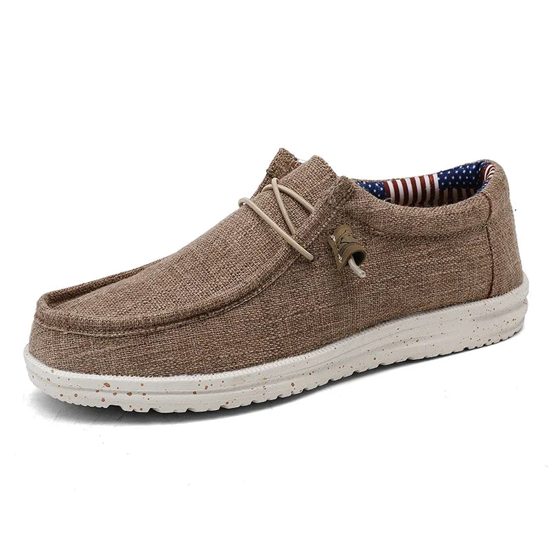 Men's Slip on Canvas Loafers