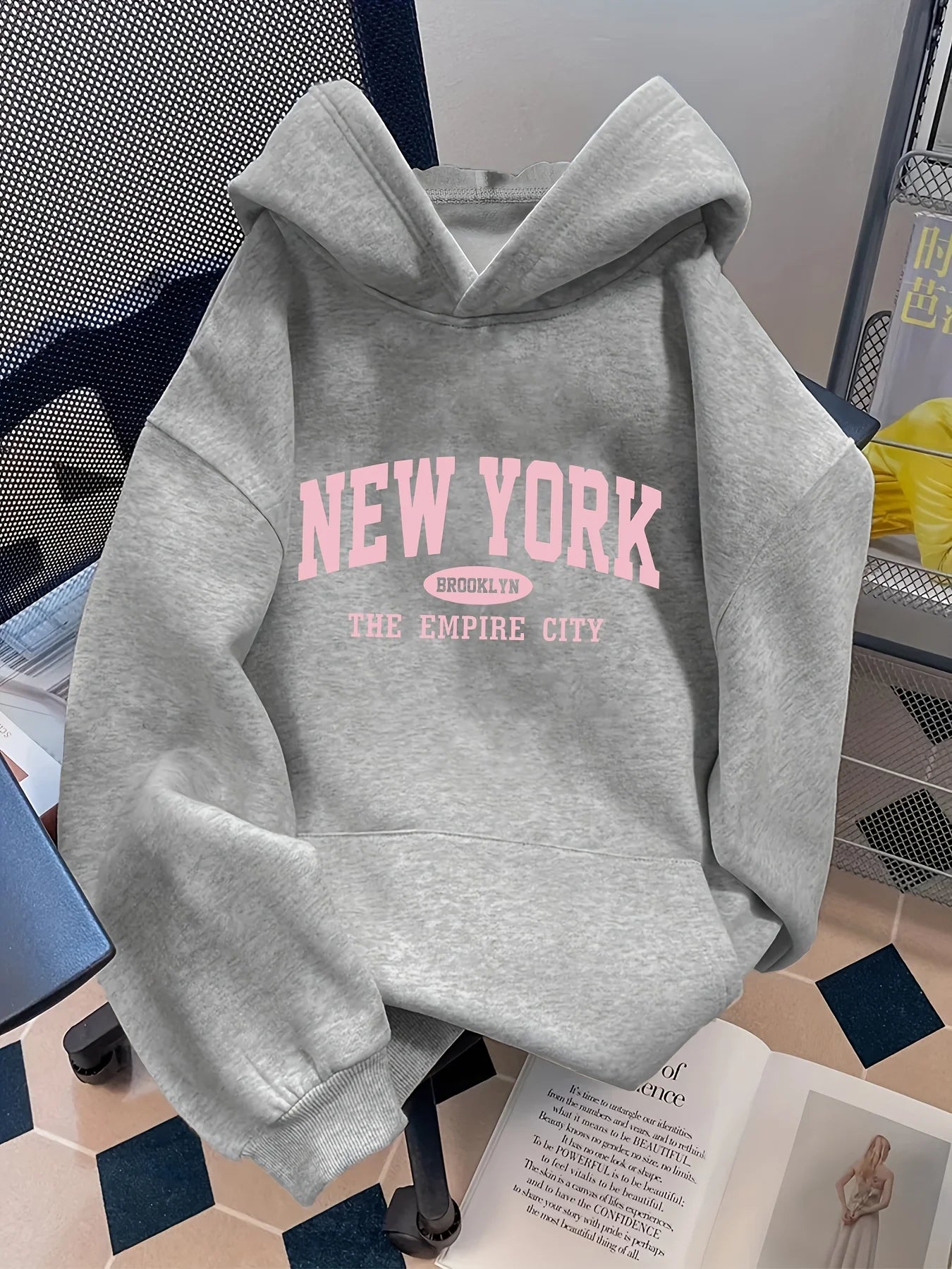 Women's Casual Long Sleeve Pullover with Pockets