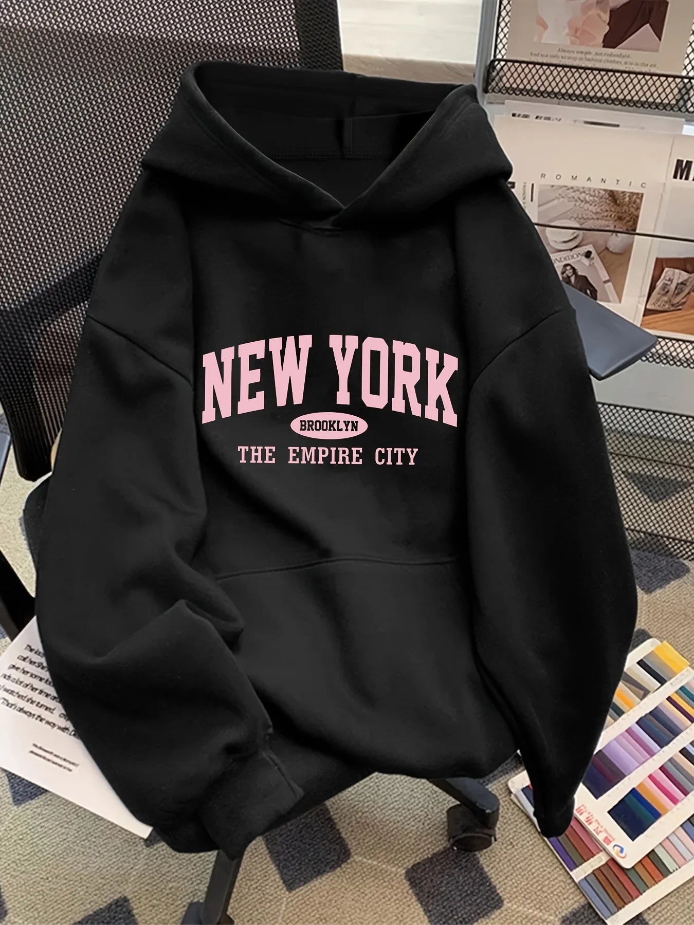 Women's Casual Long Sleeve Pullover with Pockets