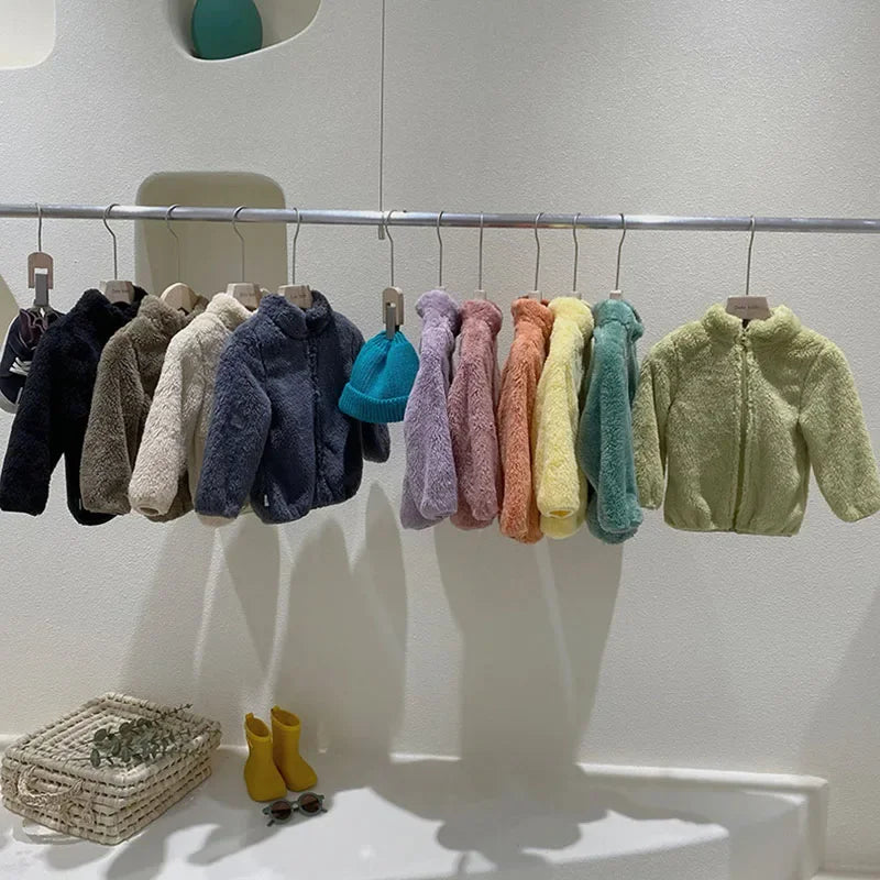 Kids Winter Coat – Warm Fleece Jacket