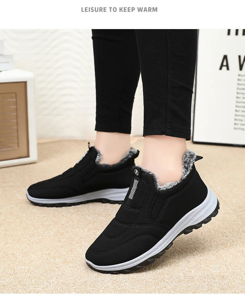 Winter Women Boots Outdoor Snow Boots Warm Lightweight Cotton Boot Non-Slip