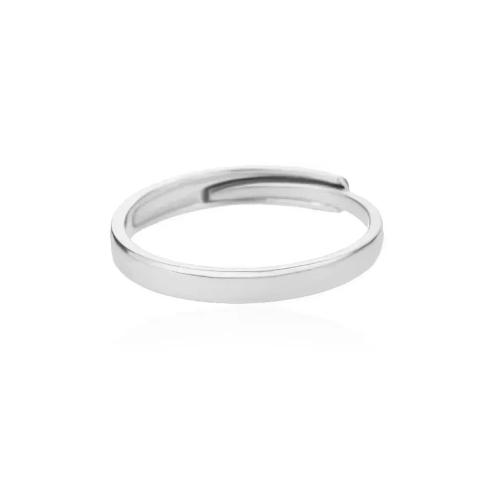 Stainless Steel Flower Open Rings For Women