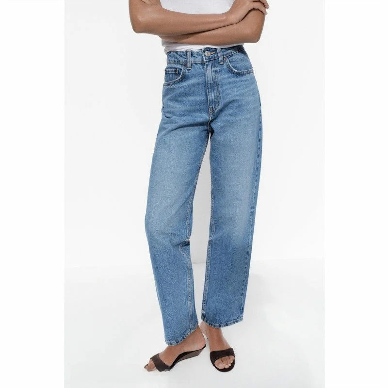 High Waist Loose Comfortable Women's Jeans