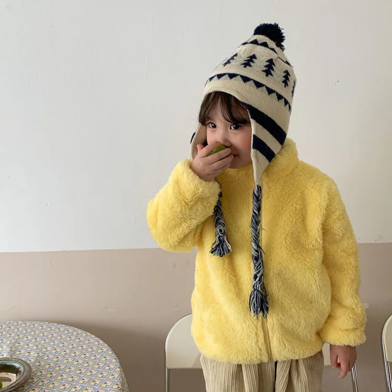 Kids Winter Coat – Warm Fleece Jacket