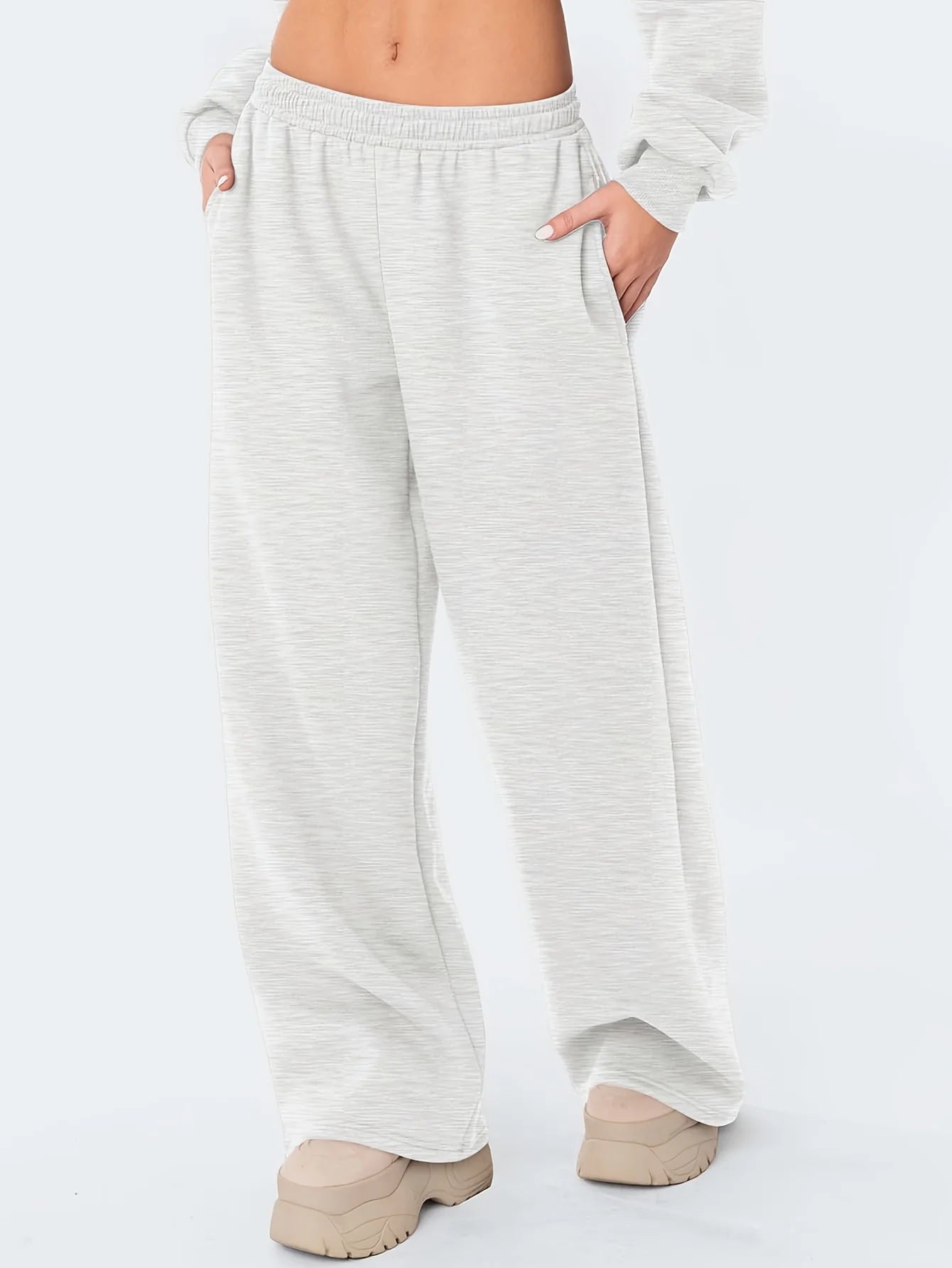 Women's wide-leg casual  loose fit pants