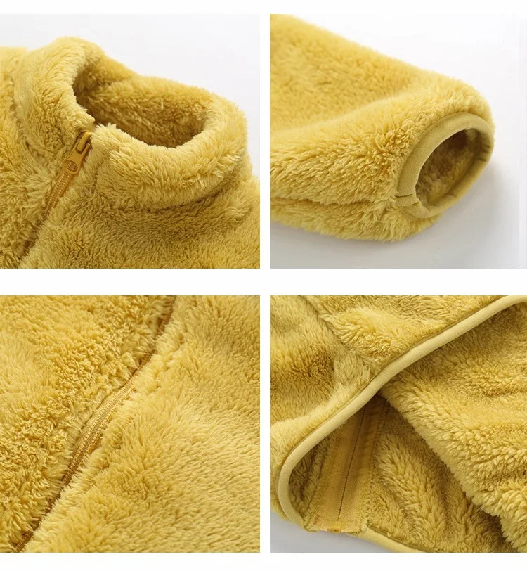 Kids Winter Coat – Warm Fleece Jacket