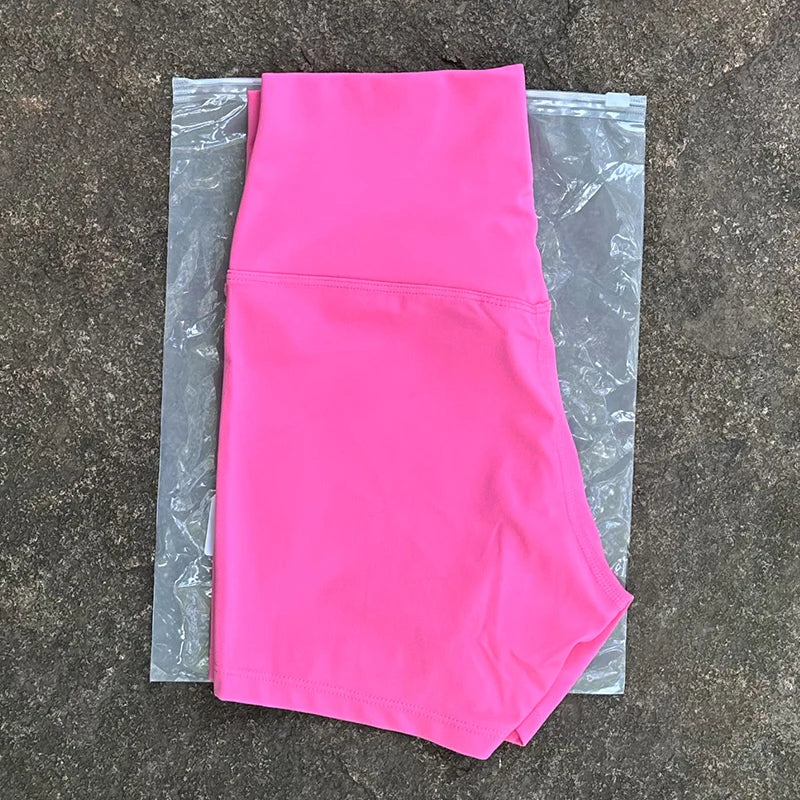 Women Sports Shorts High Waist Slim Fit