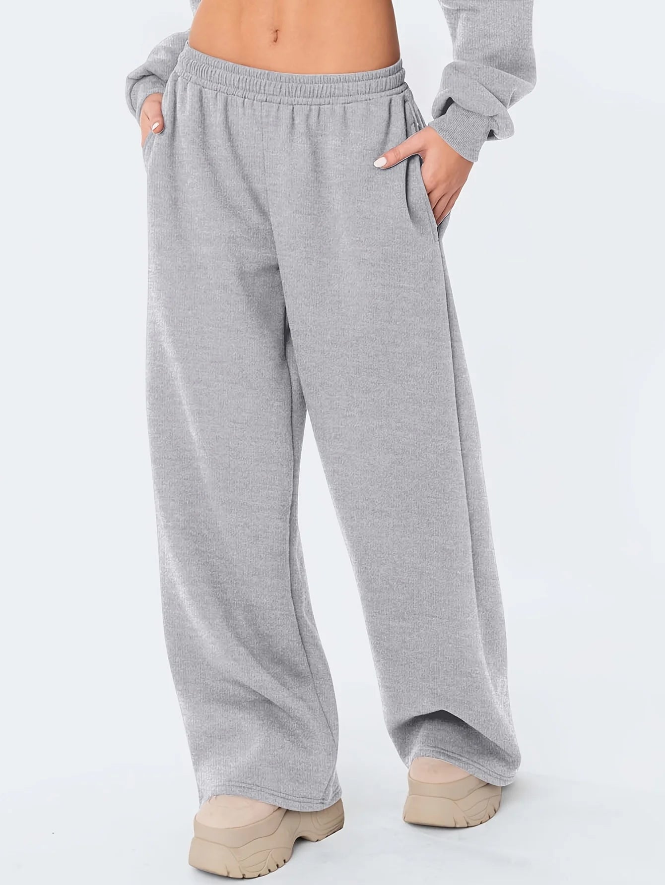 Women's wide-leg casual  loose fit pants