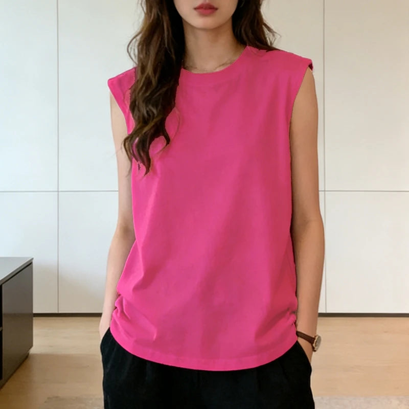 Women's Loose Sleeveless Tank Top