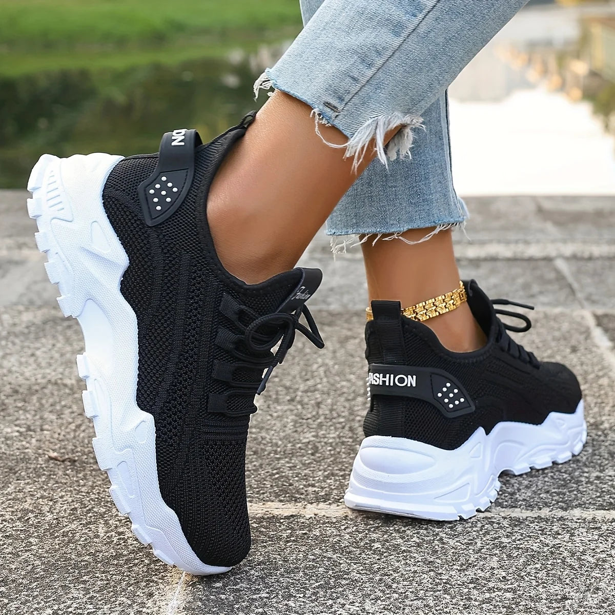 Women's Sneakers Breathable Lace-up