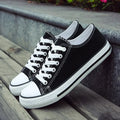 Men's Canvas Shoes Lace-up Athletic Leisure Sneaker