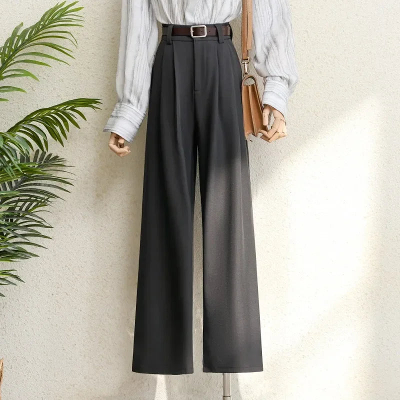 Suits Pants for Women High Waist, Wide Leg