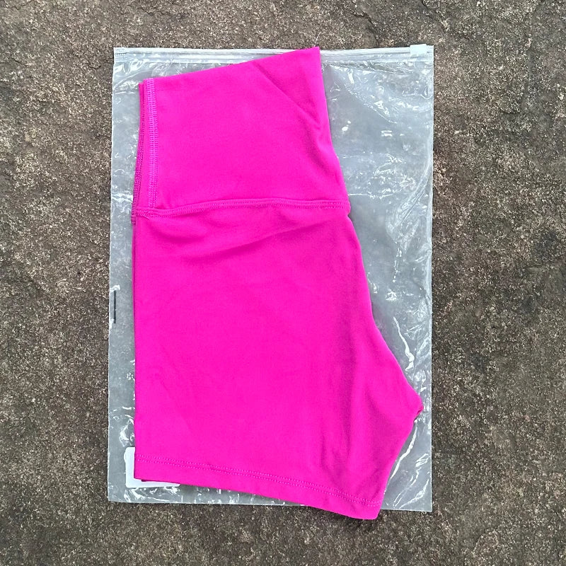Women Sports Shorts High Waist Slim Fit