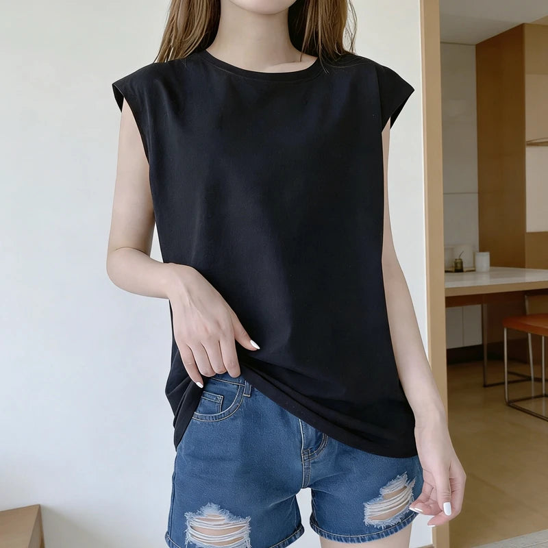 Women's Loose Sleeveless Tank Top