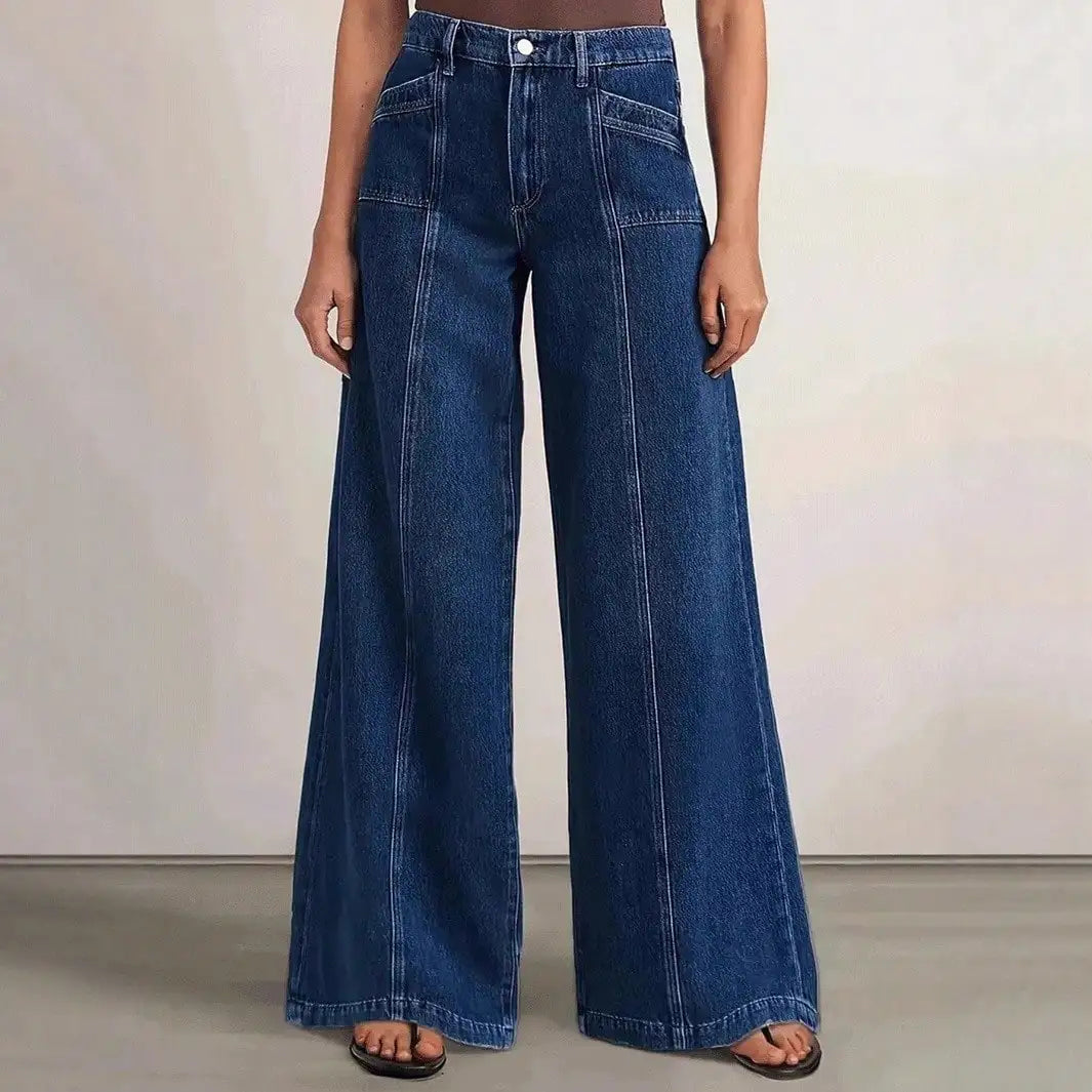 Women's Relaxed Fit Wide Leg Jeans