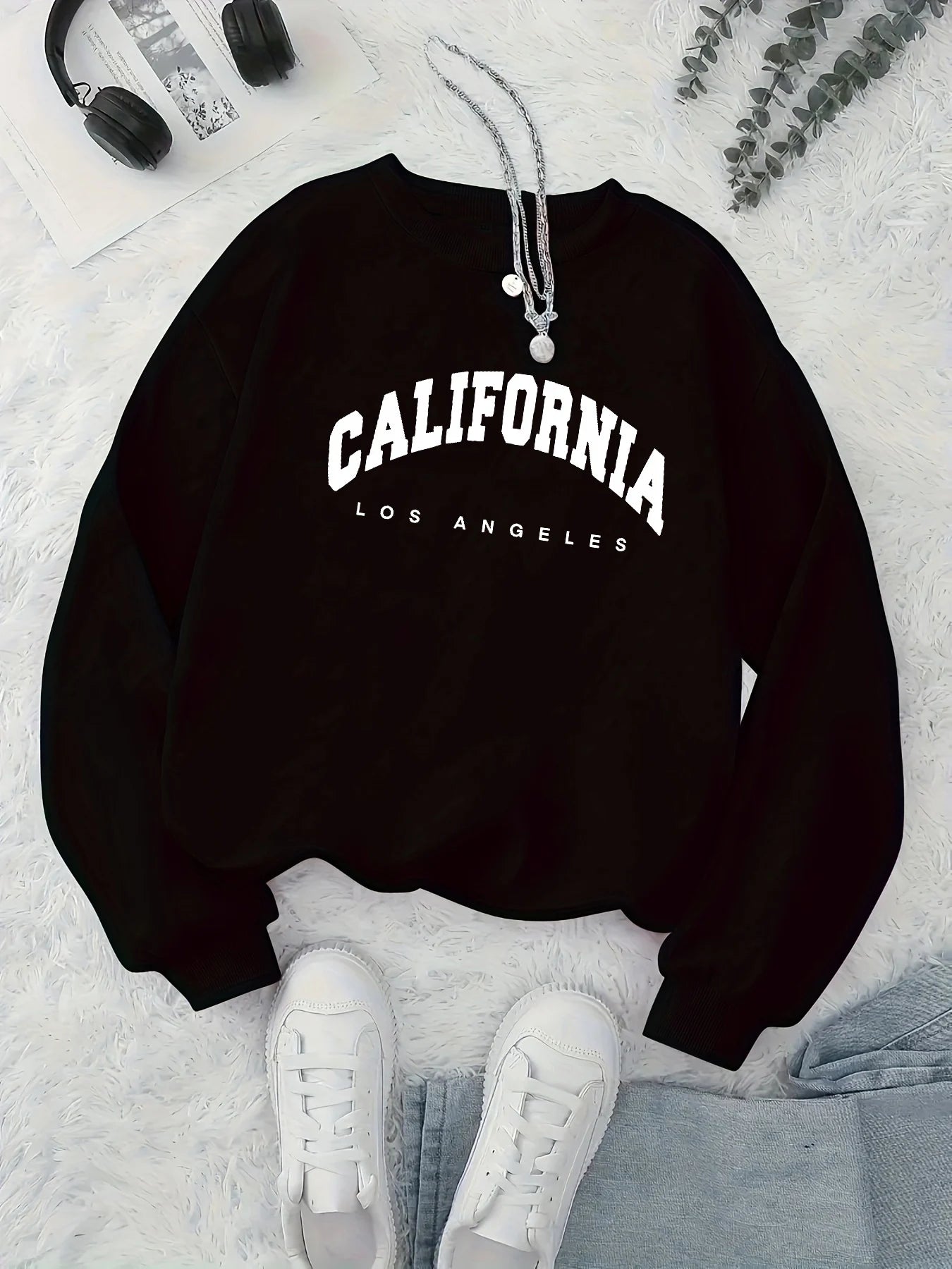 Women's California Los Angeles printed Sweatshirt