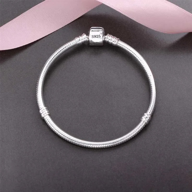 Women's 925 Sterling Silver Charm Bracelet