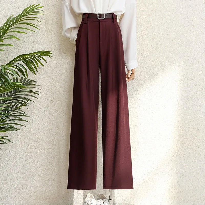 Suits Pants for Women High Waist, Wide Leg