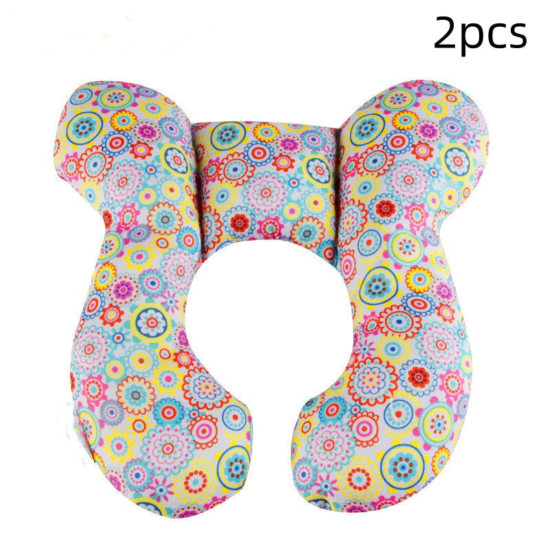 Infant Baby U-Shaped Safety Neck Guard, Stroller Pillow