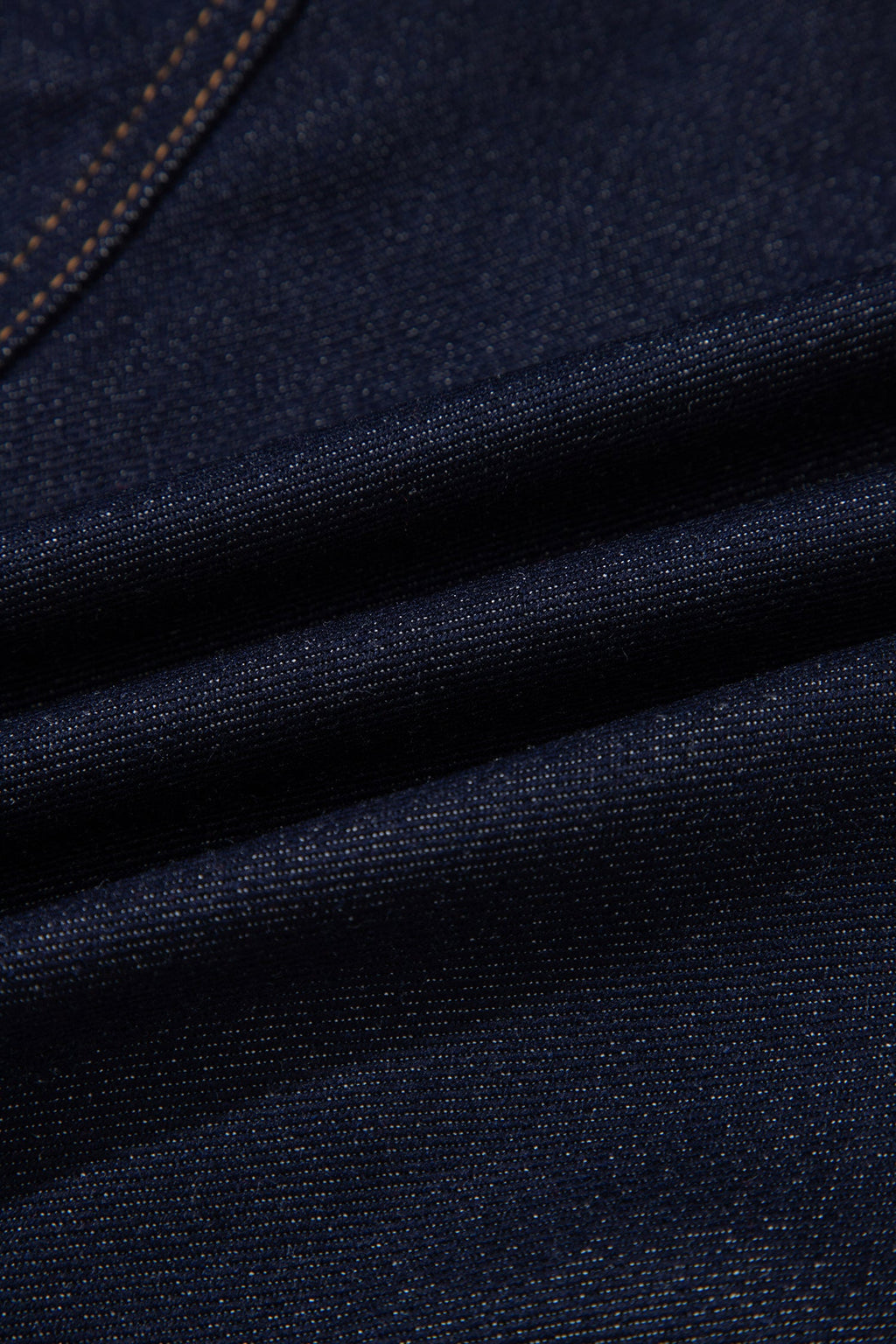 Faux Leather Collar Buttoned Denim Jacket