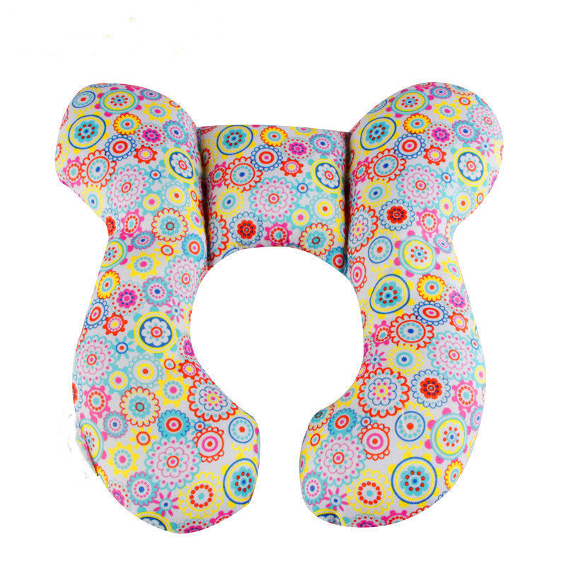 Infant Baby U-Shaped Safety Neck Guard, Stroller Pillow