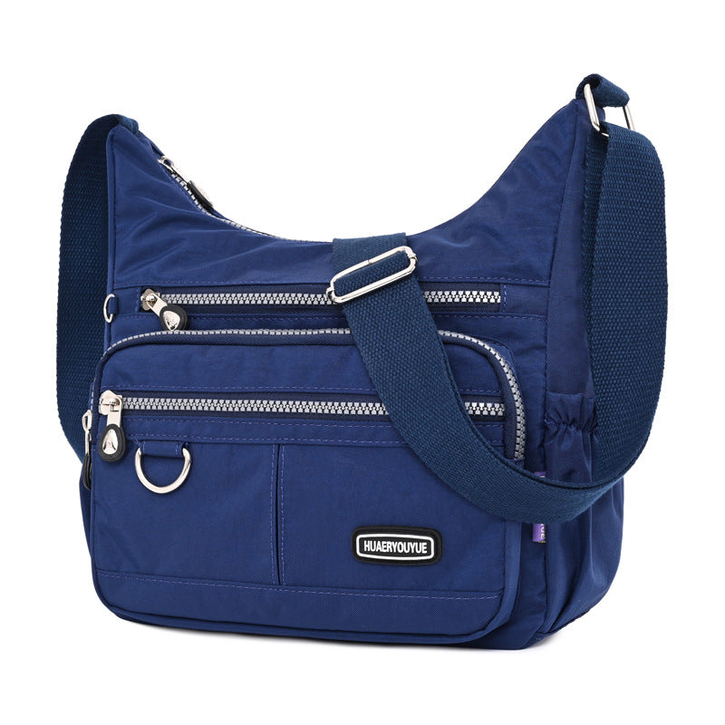 Nylon Womens Water-resistant Crossbody Bag