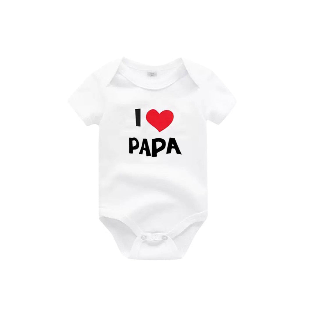 Newborn Cotton Printed Onesie