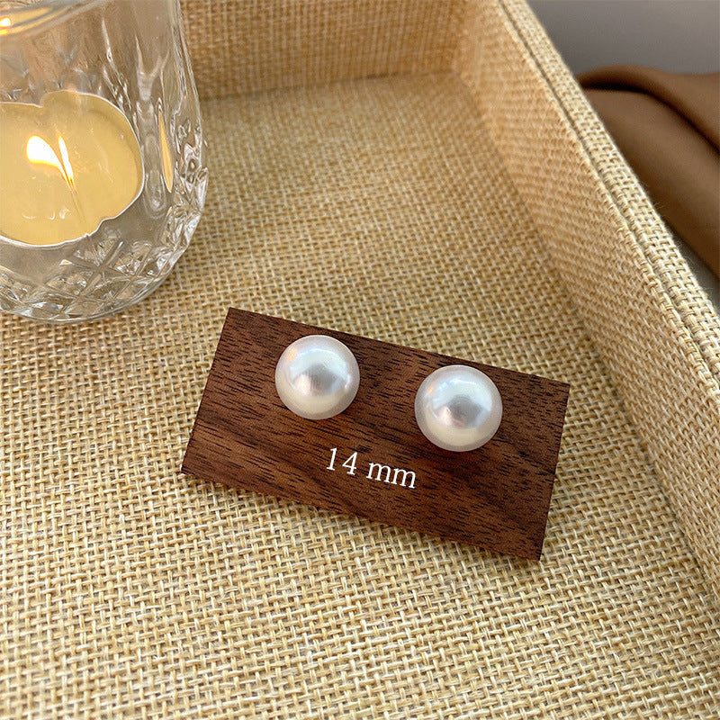 Pearl Earrings for Women, Vintage Elegant High-End Ear Jewelry