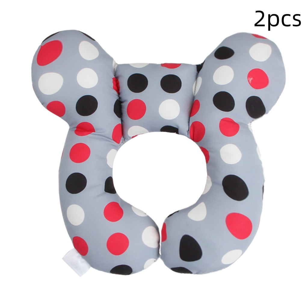 Infant Baby U-Shaped Safety Neck Guard, Stroller Pillow