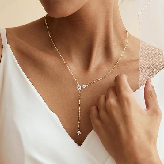 Zircon Pendant Chain-Style Pendant Necklace Women's Jewelry
