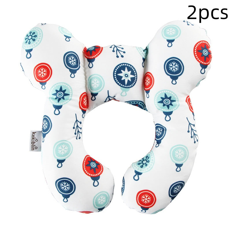 Infant Baby U-Shaped Safety Neck Guard, Stroller Pillow