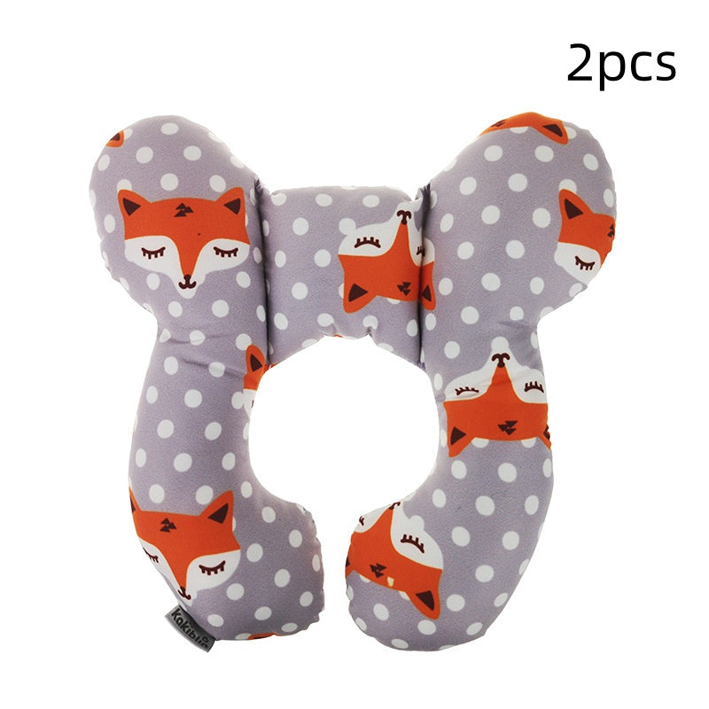 Infant Baby U-Shaped Safety Neck Guard, Stroller Pillow