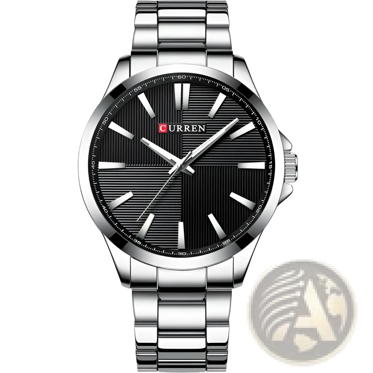 Men'sCurren Rose Gold Quartz Watch