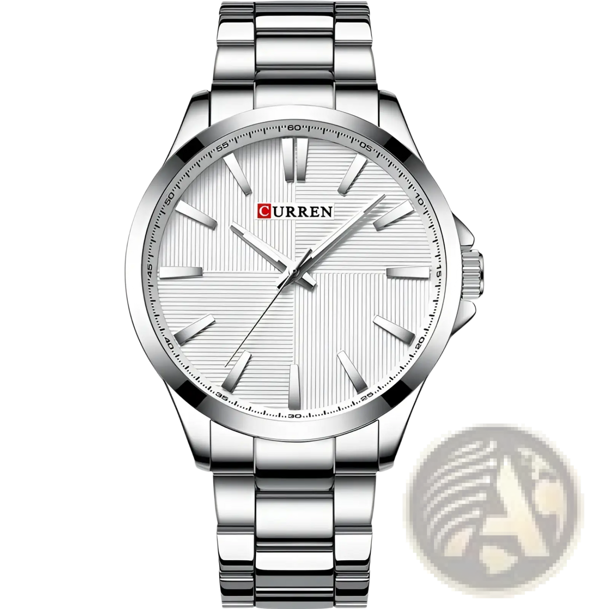 Men'sCurren Rose Gold Quartz Watch