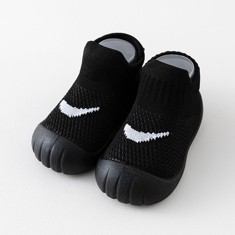 First-walking Shoes for Baby Boys and Girls Breathable, With Soft Soles