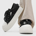 2026 New Spring Couple Canvas Skate Shoes, Toe-cap Height-increasing Casual Sneakers For Students & Men