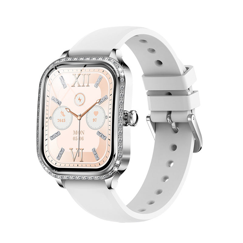 Women's Bluetooth Calling Heart Rate Blood Pressure Blood Oxygen Detection Calories More Than Sport Smart Watch