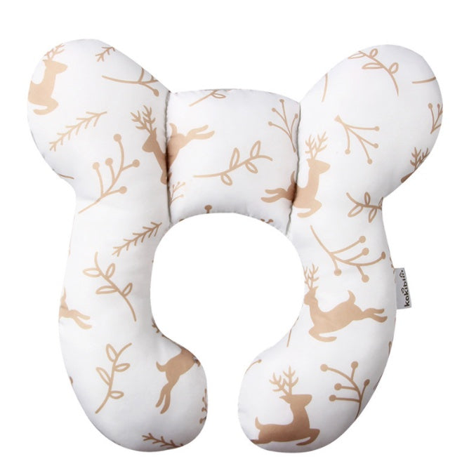 Infant Baby U-Shaped Safety Neck Guard, Stroller Pillow