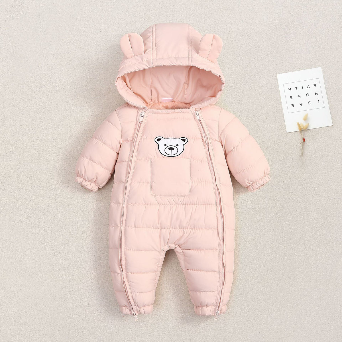 One-piece Jumpsuit Set Cotton-padded Jacket