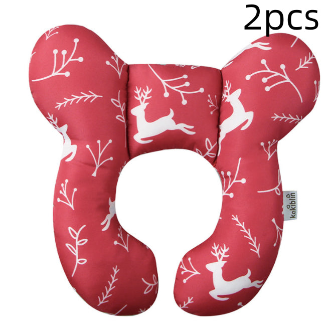 Infant Baby U-Shaped Safety Neck Guard, Stroller Pillow