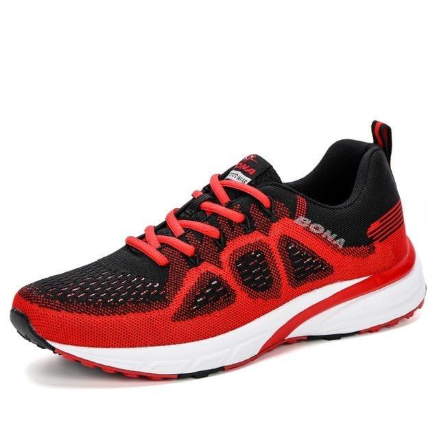 Men's Sneakers Sport Mesh Trainers Lightweight Running Shoes Outdoor Athletic Breathable Non-Slip Casual Comfortable Outdoor Sport Sneakers