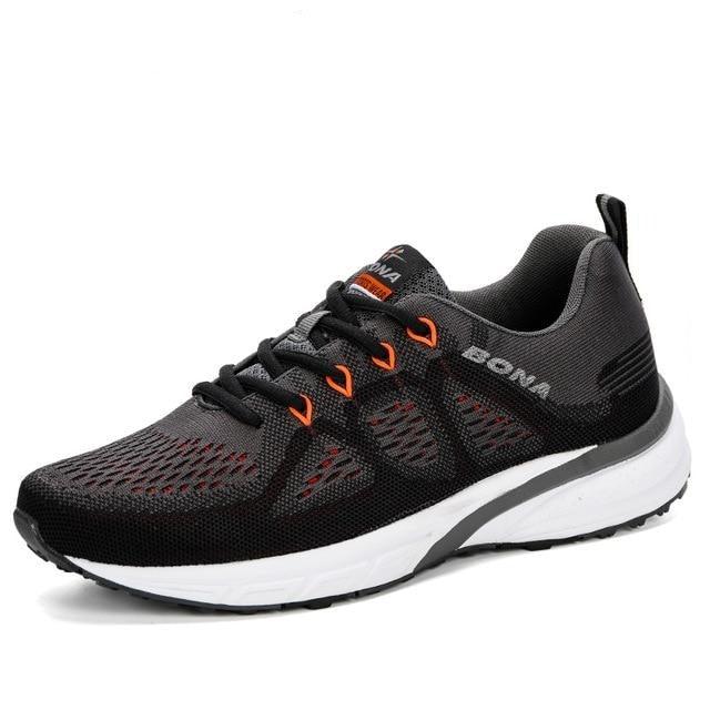 Men's Sneakers Sport Mesh Trainers Lightweight Running Shoes Outdoor Athletic Breathable Non-Slip Casual Comfortable Outdoor Sport Sneakers