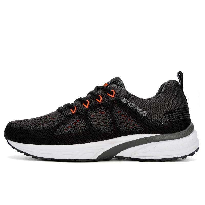 Men's Sneakers Sport Mesh Trainers Lightweight Running Shoes Outdoor Athletic Breathable Non-Slip Casual Comfortable Outdoor Sport Sneakers