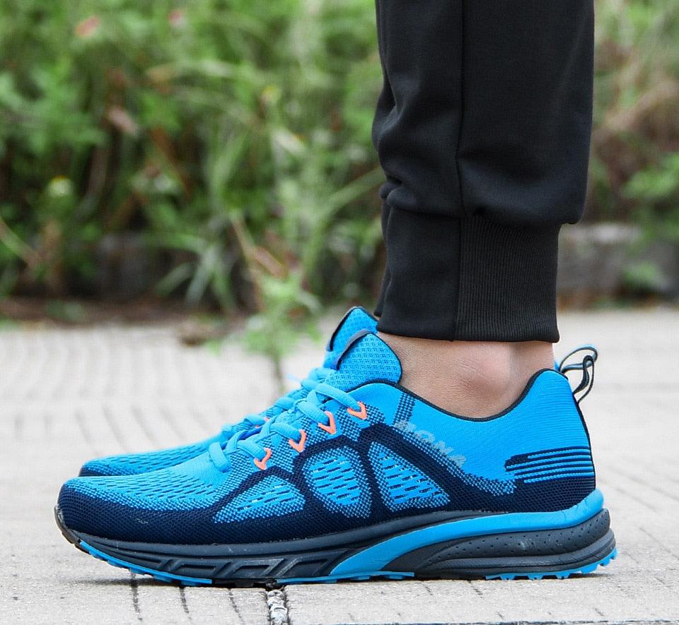 Men's Sneakers Sport Mesh Trainers Lightweight Running Shoes Outdoor Athletic Breathable Non-Slip Casual Comfortable Outdoor Sport Sneakers