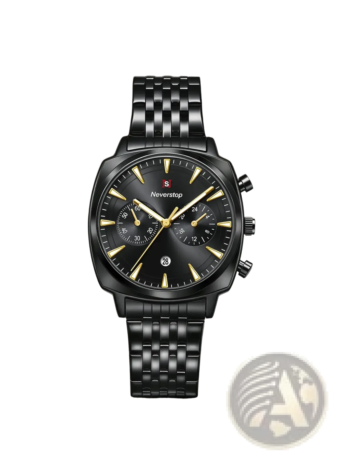 Men's Stainless Steel Chronograph Watch